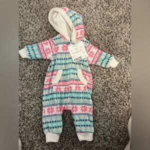 Carters fleece onesie